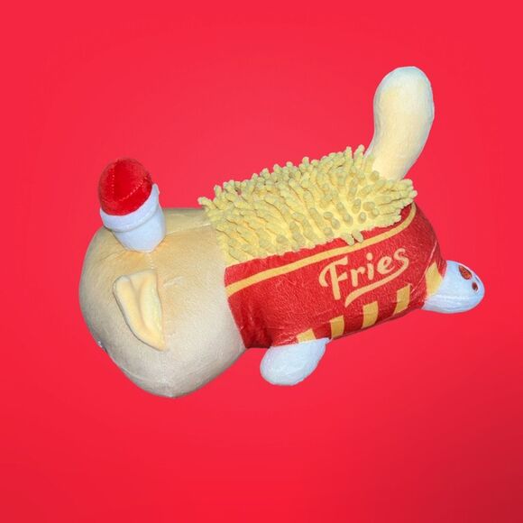 Cat Face Meow Meows Aphmau French Fry Cat Plush Kitty Stuffed Animal 12” - Picture 2 of 4